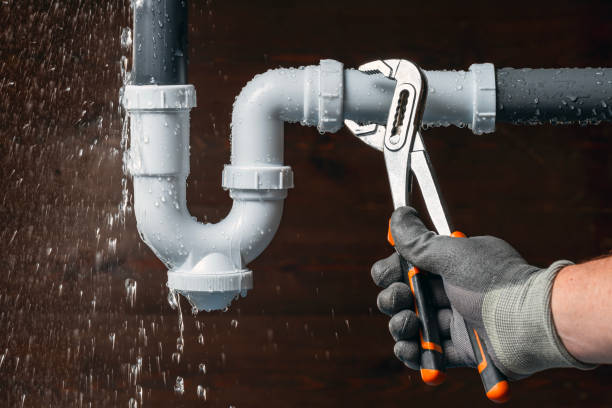 Professional Drain Cleaning technician working in USA